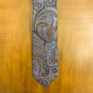 CANALI Tie ( Ornaments-Brown )